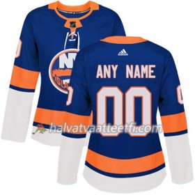 Naisten NHL New York Islanders Custom Adidas 2017-2018 Sininen Authentic